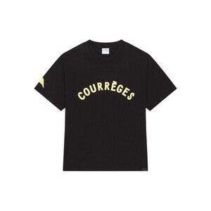 Courrèges Short-Sleeved Black T-Shirt - NWT